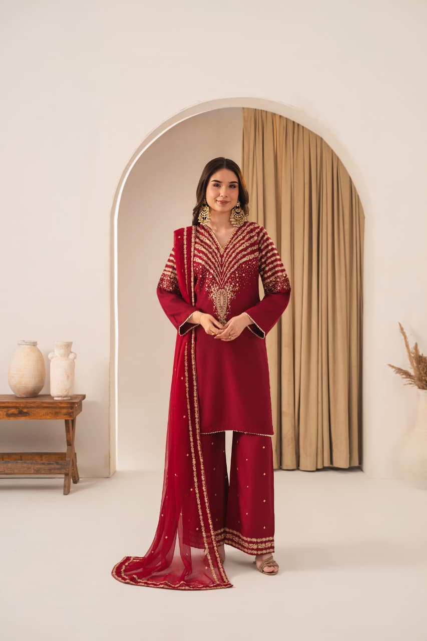 PEACOCK EMB 3PC