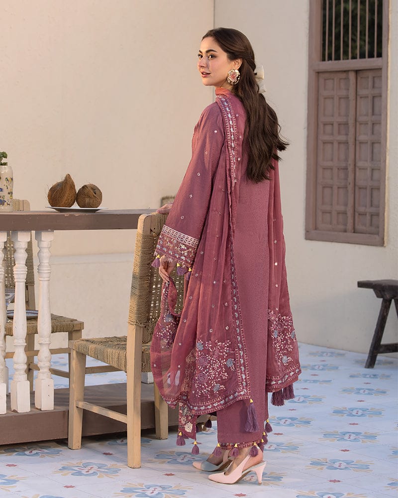 DUSTY ROSE EMB 3PC