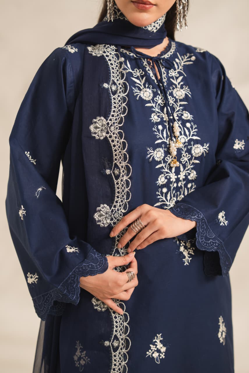 GUL-E-JAN EMBROIDERED 3PC